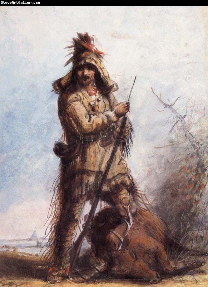 Miller, Alfred Jacob Louis-Rocky Mountain Trapper